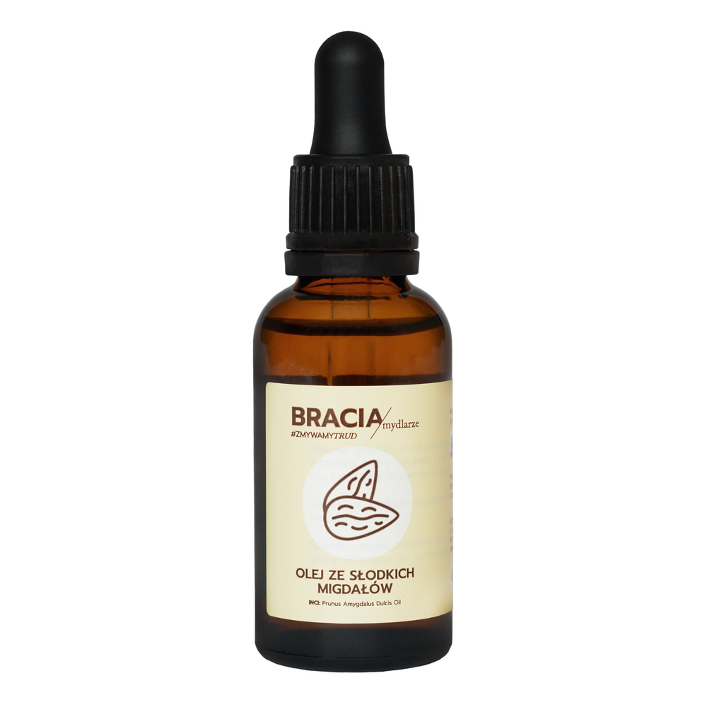 Bracia Mydlarze Bracia Mydlarze Olej ze słodkich migdałów 30 ml