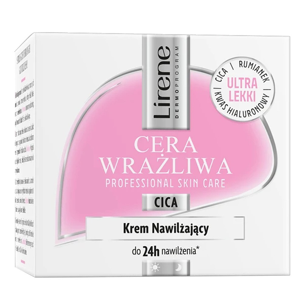 Lirene Cera wrażliwa nawilżający krem do twarzy 50ml