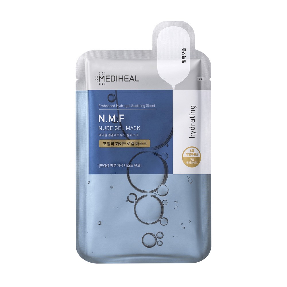 Mediheal Hydro Nude Gel N.M.F. Aquaring - Maska w płachcie hydrożelowa nawilżająca 30ml
