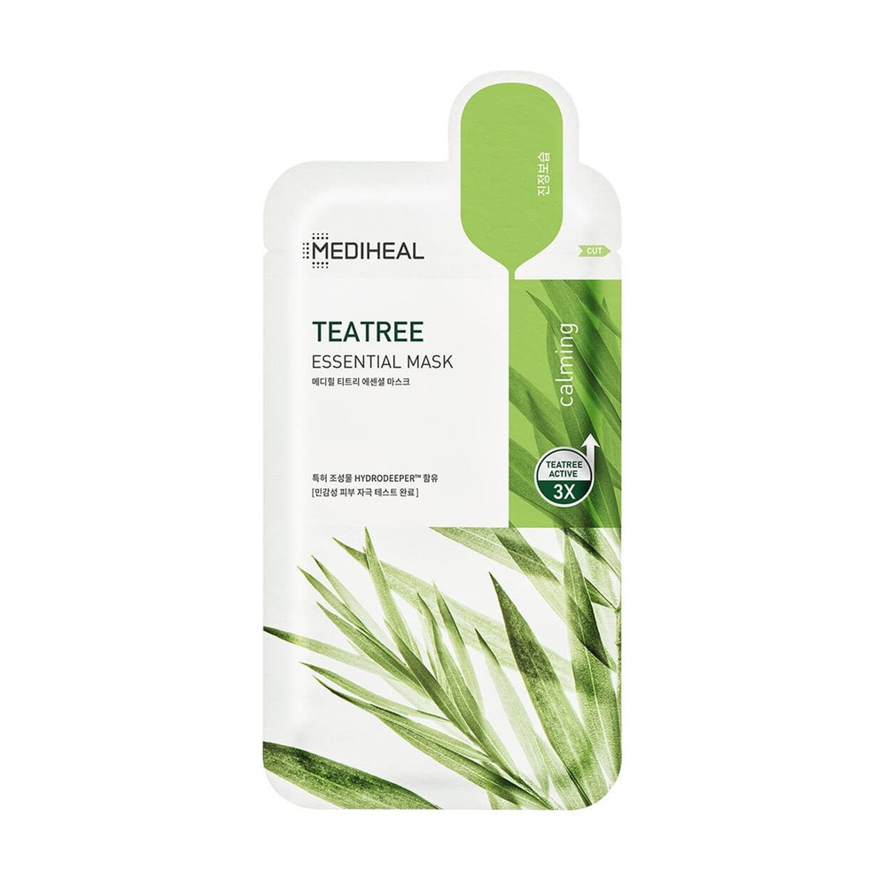 Kojąca Maska w Płachcie TEATREE ESSENTIAL Bambusowa, Mediheal
