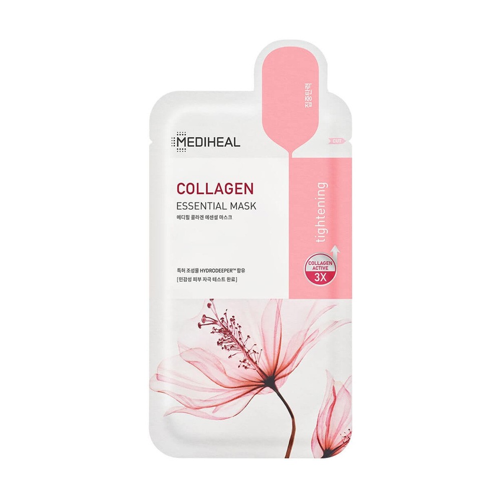 Liftingująca Maska w Płachcie COLLAGEN ESSENTIAL Bambusowa, Mediheal