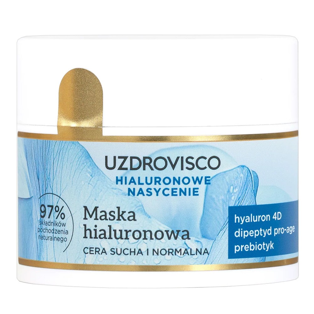 Uzdrovisco Maska Hialuronowa Maseczka Do Twarzy 40ml