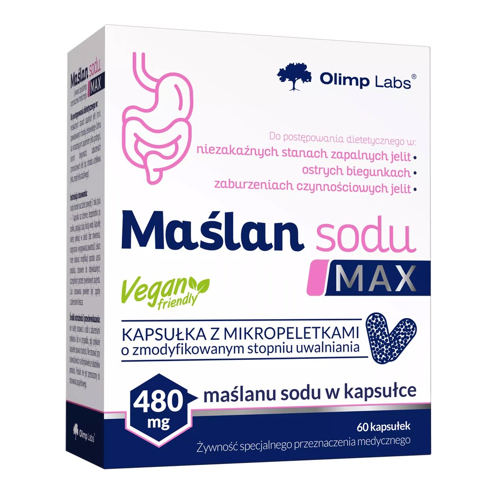 Olimp Maślan Sodu Max, 60 kapsułek
