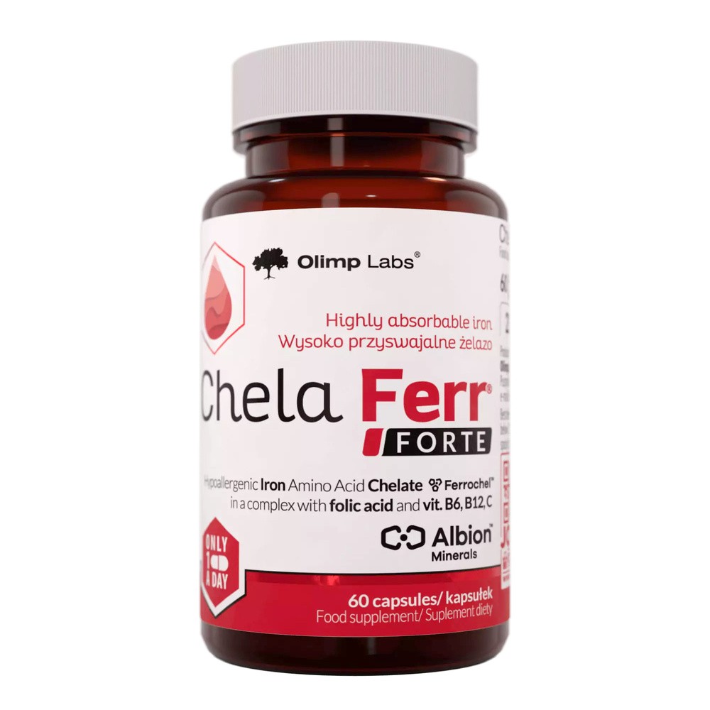 Olimp Chela-Ferr Forte, 60 kapsułek