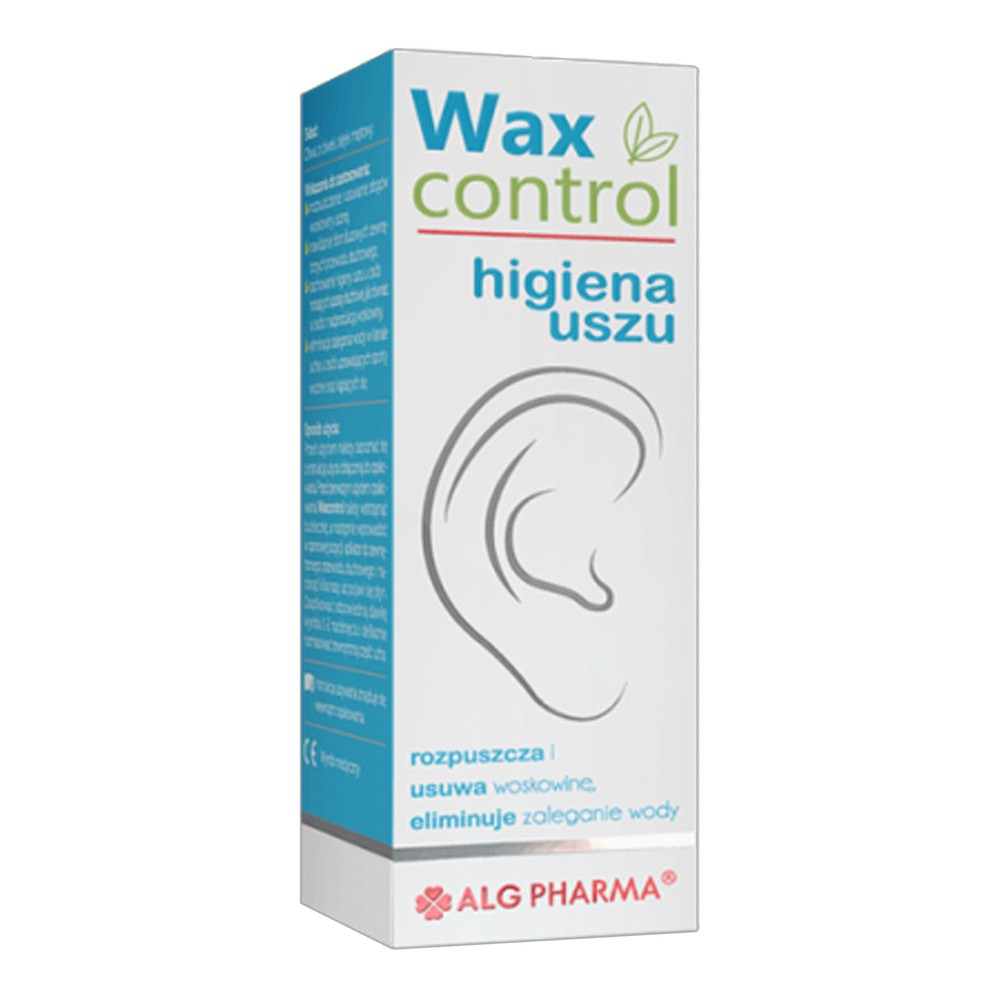 ALG Pharma Wax control higiena uszu spray do uszu 15 ml, ALG PHARMA 9091678