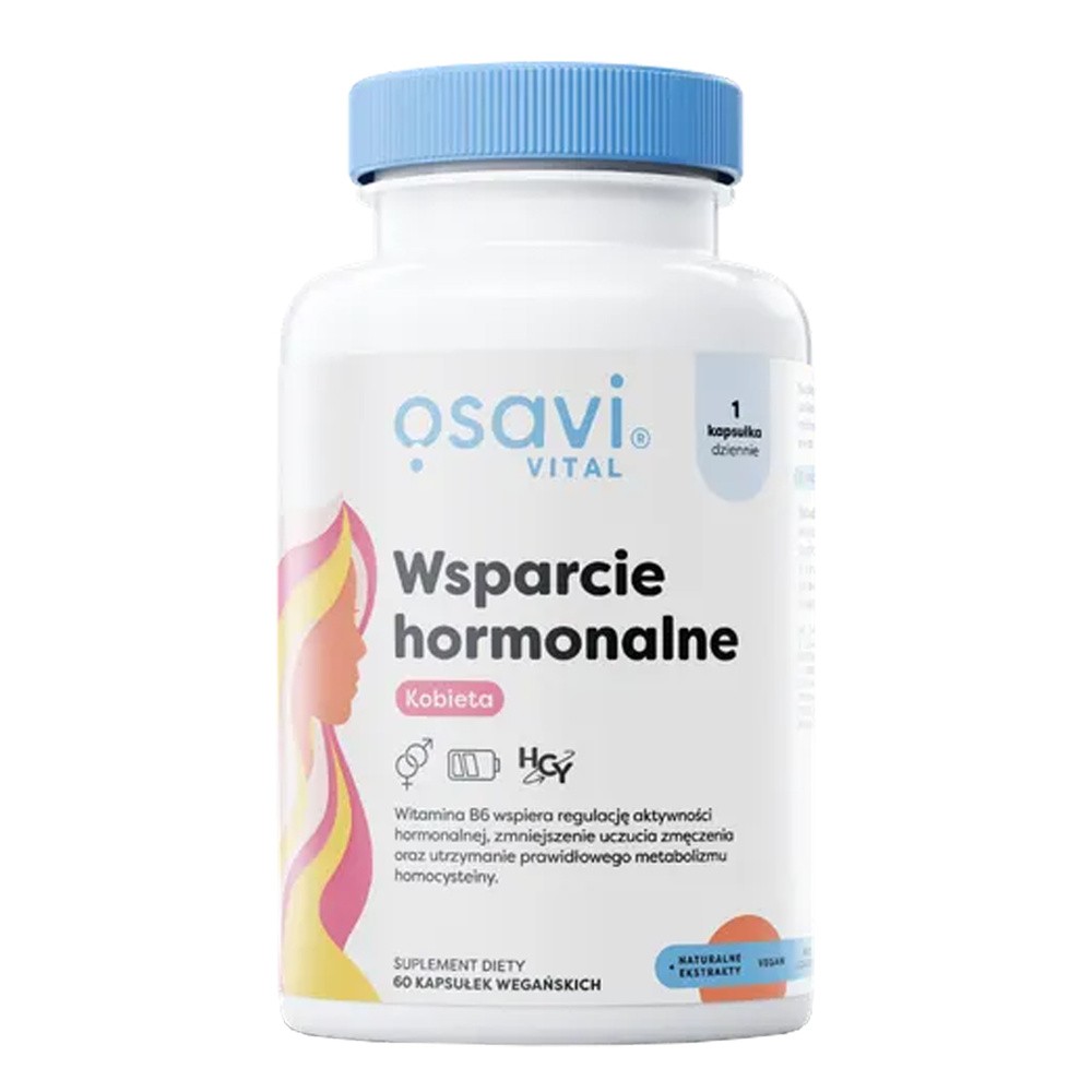 Osavi, Wsparcie Hormonalne Kobieta, kapsułki twarde, 60 sztuk