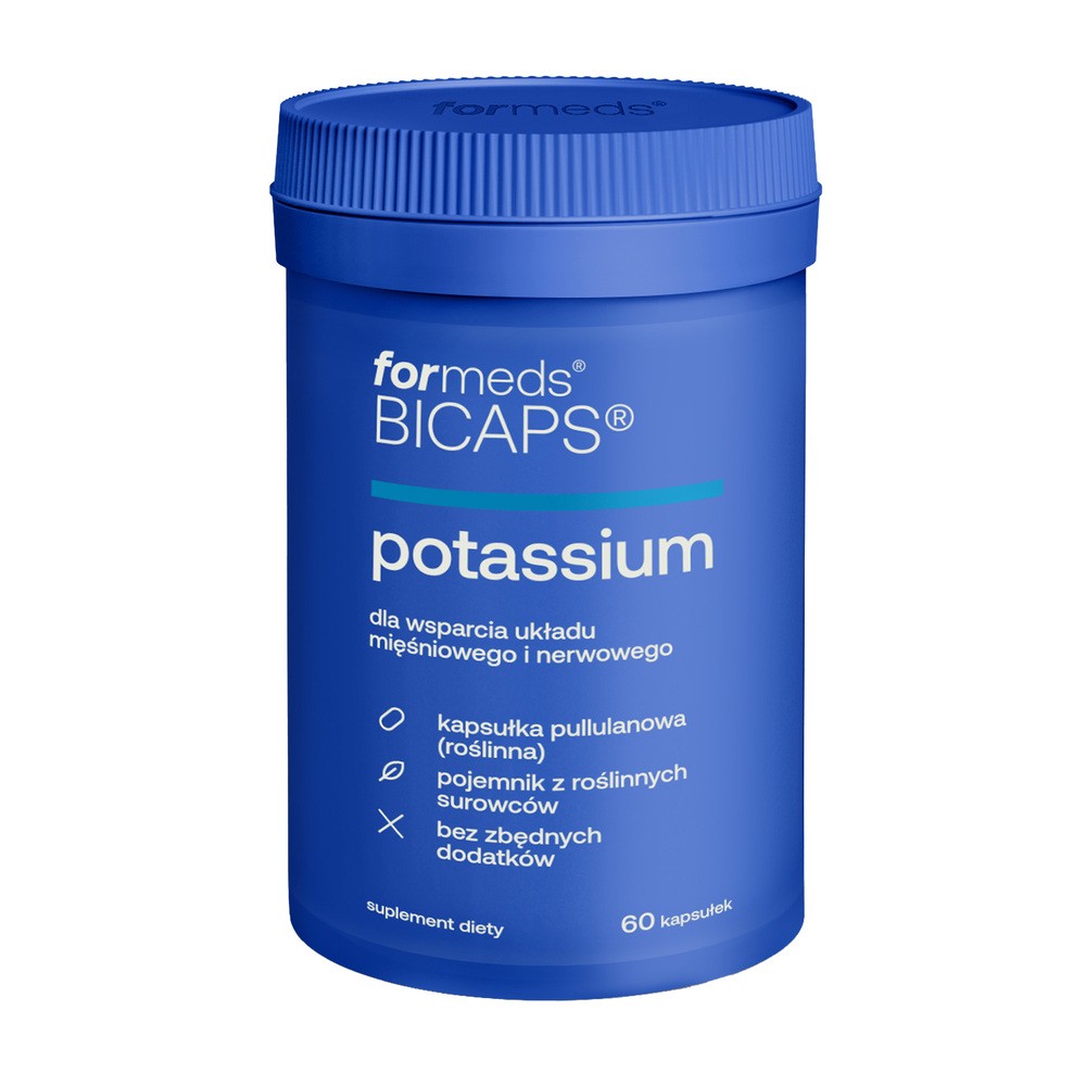 FORMEDS Bicaps Potassium Potas, 60 kapsułek