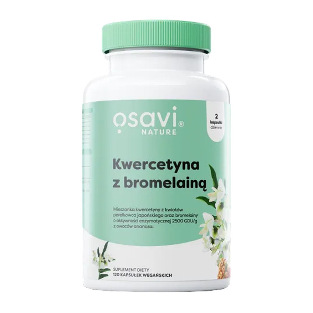 OSAVI KWERCETYNA Z BROMELAINĄ 120 KAPSUŁEK