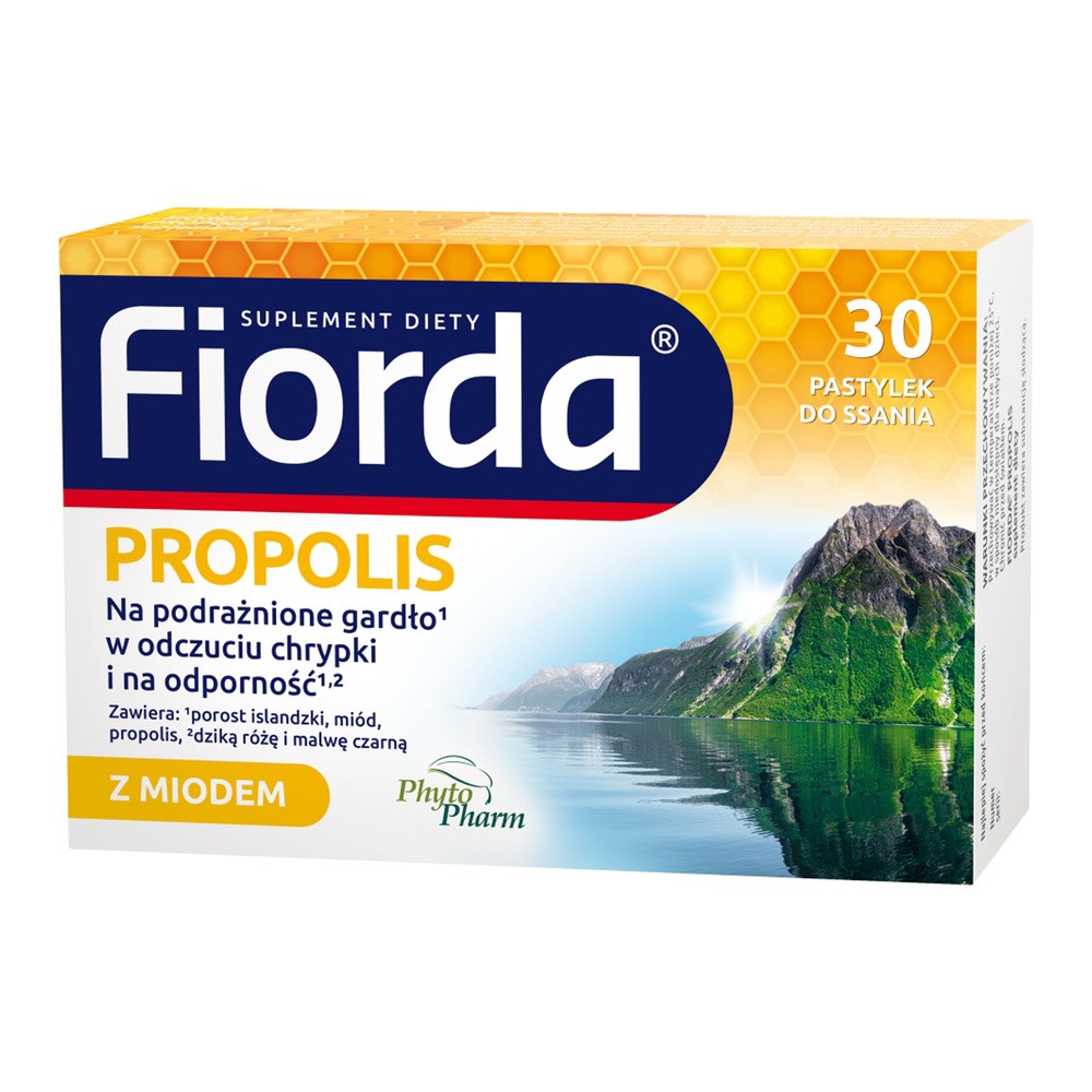 Opinie o Fiorda Propolis, 30 pastylek do ssania