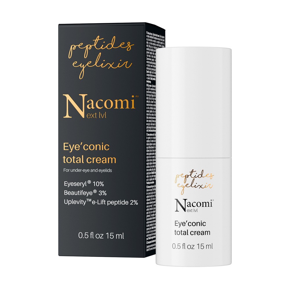 Nacomi Next Level Eye'conic Total Cream liftingujący krem pod oczy 15ml