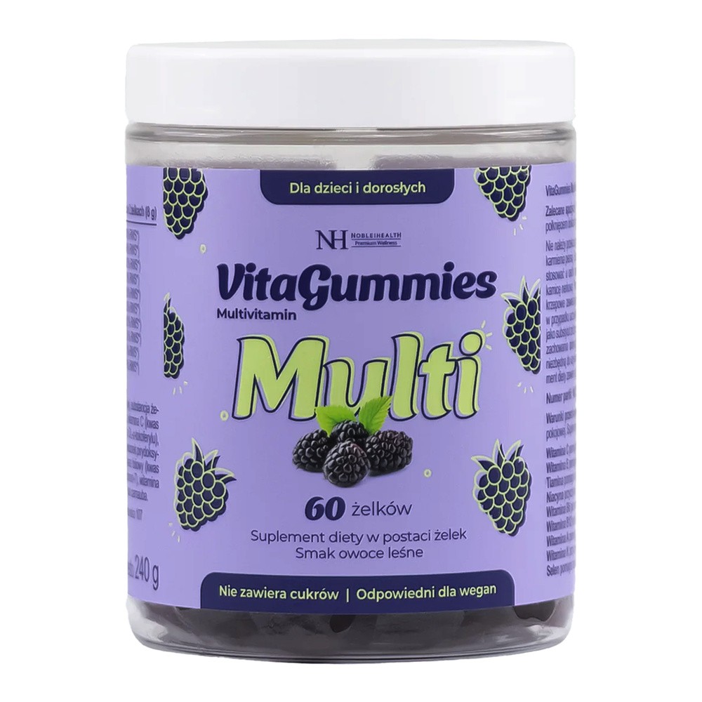 Noble Health Vitagummies Multivitamin Żelki 60 szt.