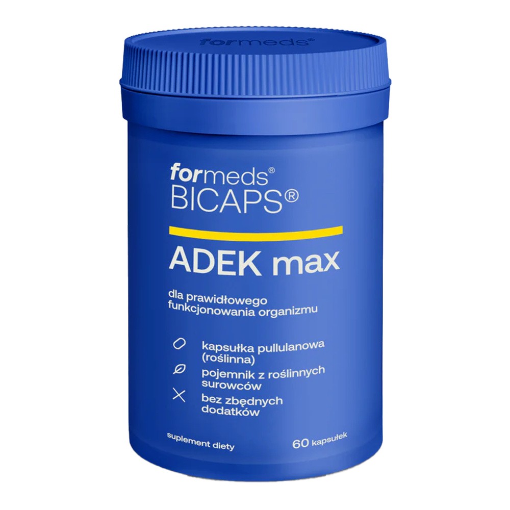 ForMeds Bicaps ADEK Max, 60 kapsułek