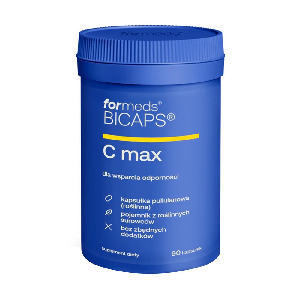 Formeds Bicaps C MAX z cynkiem i rutyną 90 kaps.