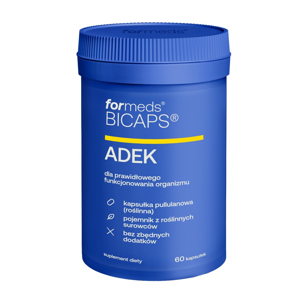 Formeds, Bicaps Adek, Suplement Diety, 60 Kaps.