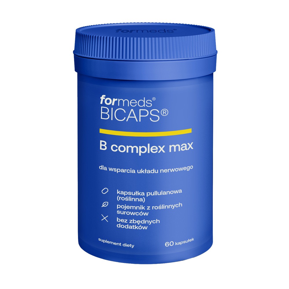 Bicaps B Complex Max, Formeds, 60 kapsułek