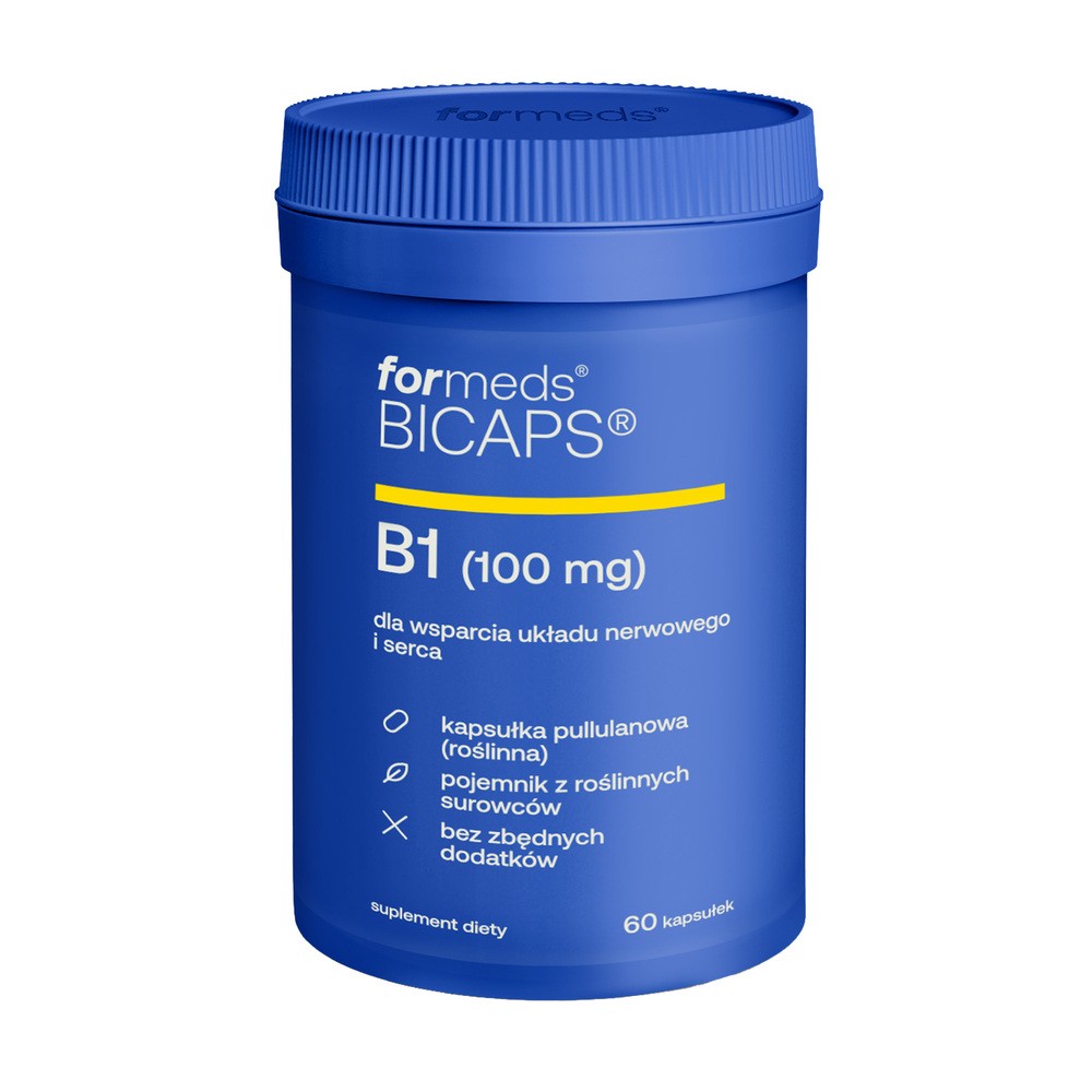 Formeds Bicaps Witamina B1 Tiamina Suplement diety 60 kaps.
