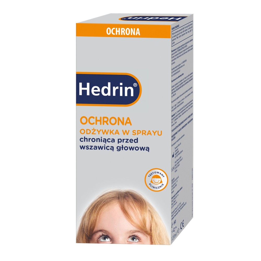 Hedrin odżywka w sprayu chroniąca przed wszawicą głowową 100 ml