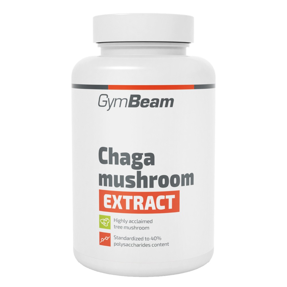 GymBeam Chaga Mushroom Extract 90 caps