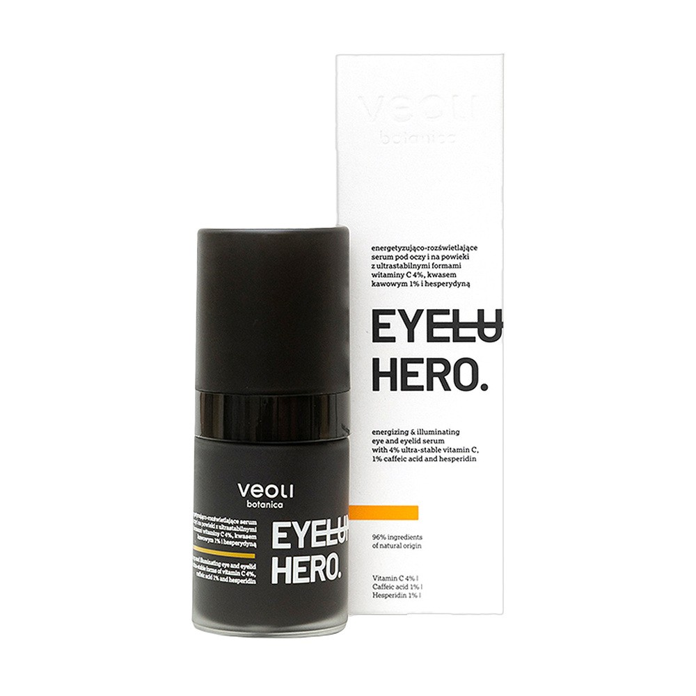 Veoli Botanica Eyeluminate Hero Energetyzująco-Rozświetlające Serum pod Oczy i na Powieki 15ml