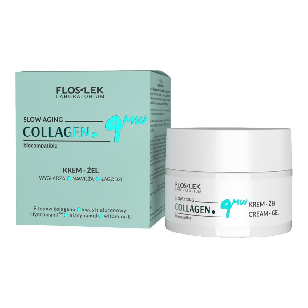 FLOSLEK COLLAGEN. 9MW Krem-żel do twarzy 50 ml