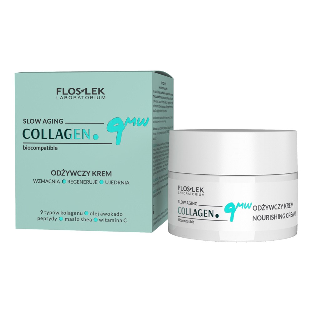 FLOSLEK COLLAGEN. 9MW Odżywczy krem do twarzy 50 ml
