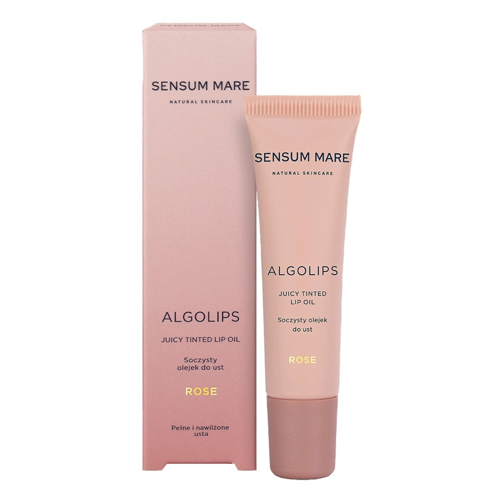 Sensum Mare Algolips Soczysty olejek do ust, Rose