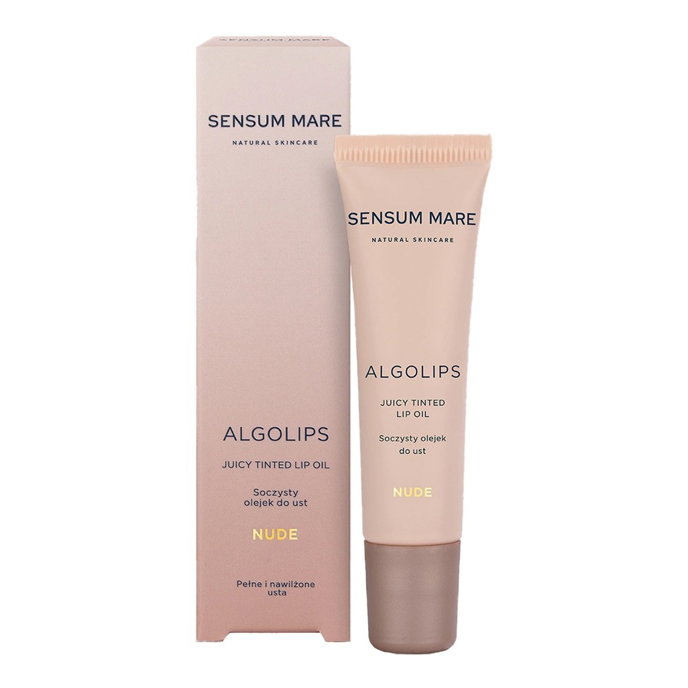 Sensum Mare Algolips Soczysty olejek do ust, Nude