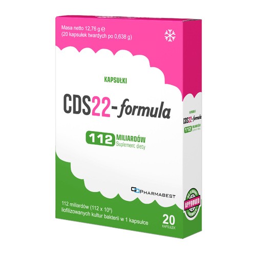 CDS22-Formula Kapsułki 112 miliardów (dawniej Vivomixx Kapsułki), 20 kapsułek twardych
