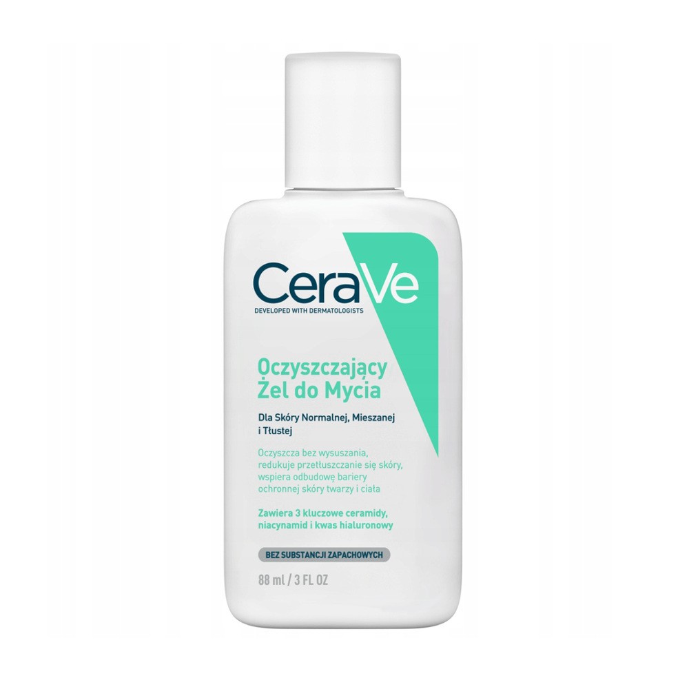 CeraVe Delikatny płyn do mycia twarzy 88ml 88 ml