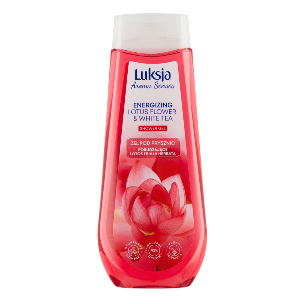 Luksja, Aroma Senses Żel Pod Prysznic Lotos I Biała Herbata, 500 ml