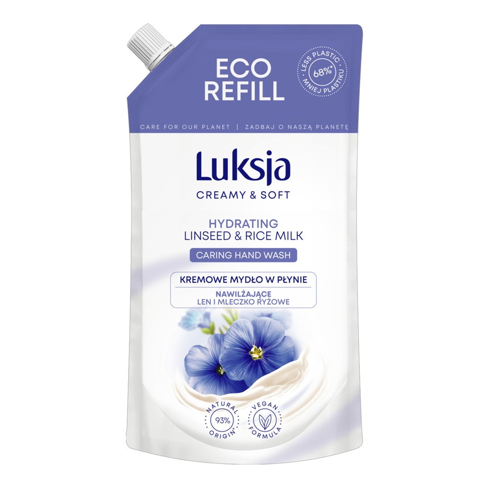 Luksja Mydło w płynie Linseed Zapas 900ml