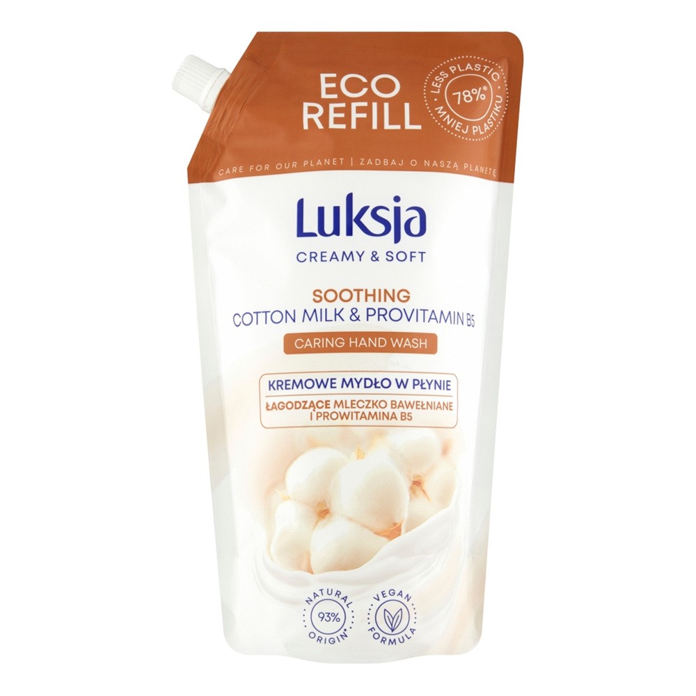 Luksja Mydło w płynie Cotton Zapas 900ml
