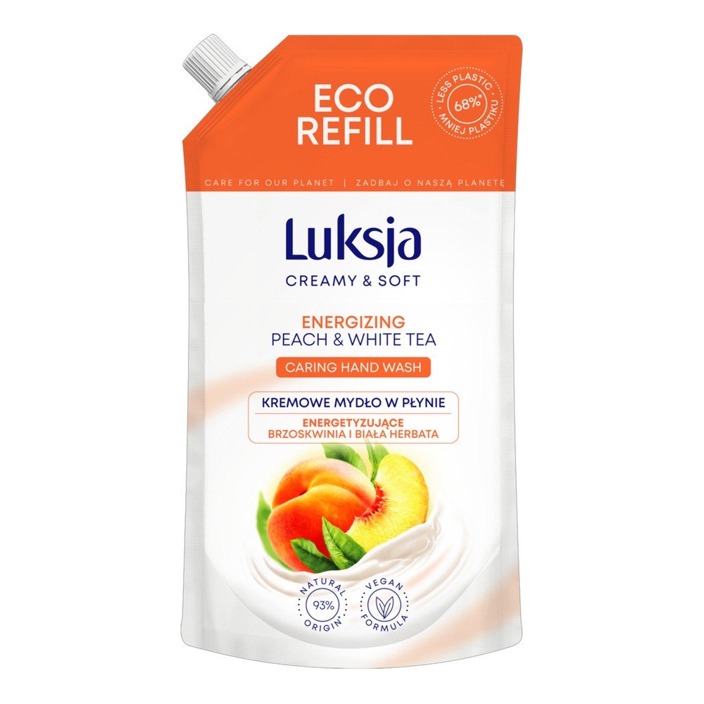 Luksja mydło w płynie Brzoskwinia i herbata 400 ml