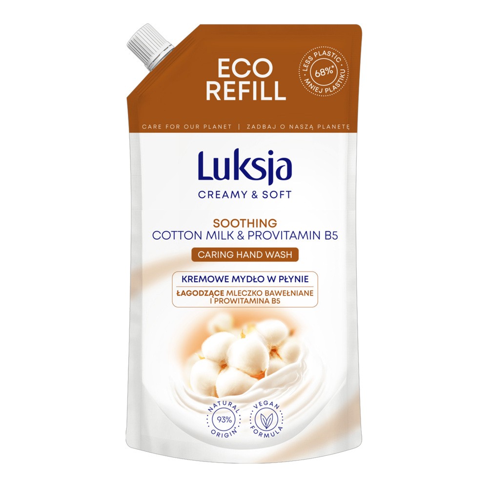 Luksja Mydło w płynie Cotton Zapas 400ml
