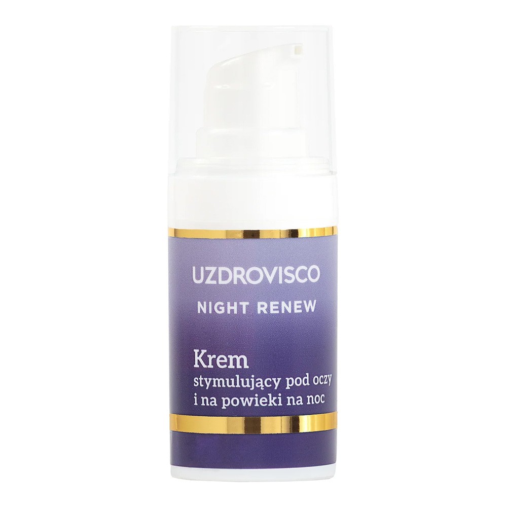 Uzdrovisco Night Renew Krem stymulujący pod oczy i na powieki na noc 15ml
