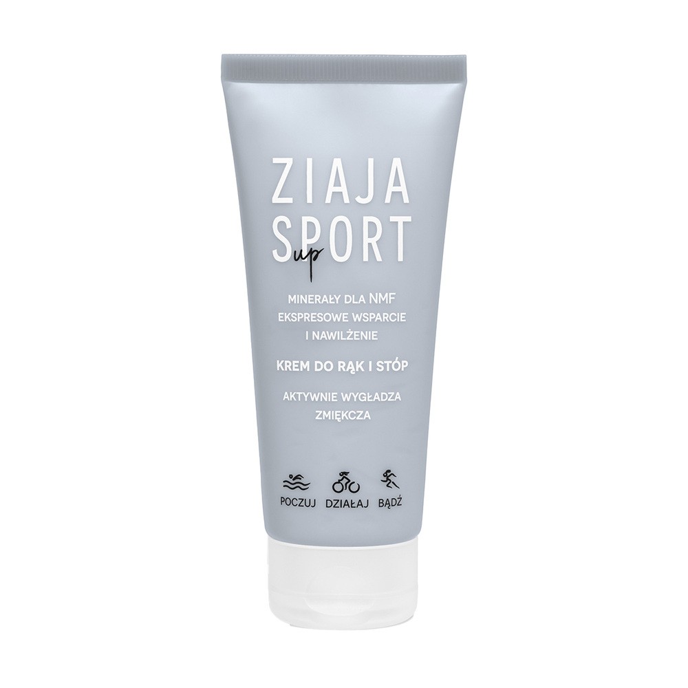 Krem do rąk i stóp lekki nawilżający 100 ml Ziaja Sport