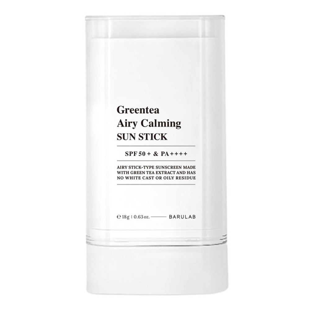 BARULAB GREENTEA Krem przeciwsłoneczny w sztyfcie z zieloną herbatą 19g