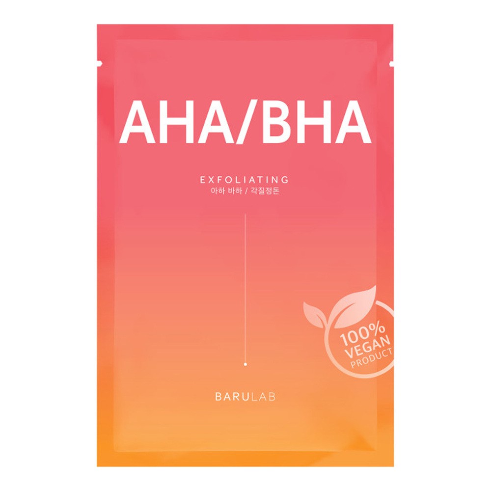 BARULAB THE CLEAN VEGAN Maska wegańska z AHA i BHA 23g