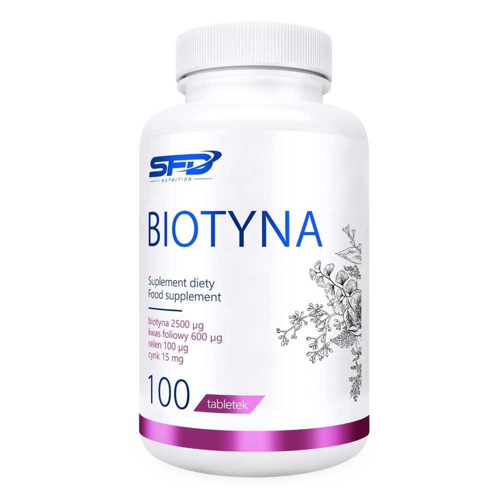 SFD, Biotyna, tabletki, 100 sztuk