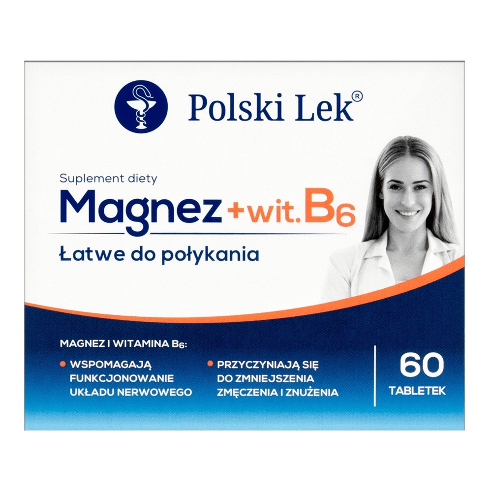 Polski Lek Magnez +Vit.B6 60 szt.