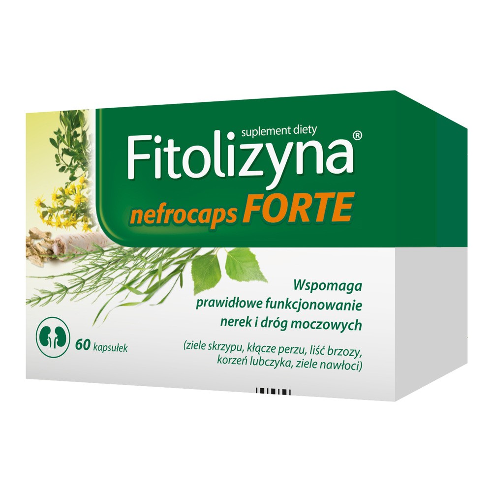 Fitolizyna Nefrocaps Forte, kapsułki, 60 szt.