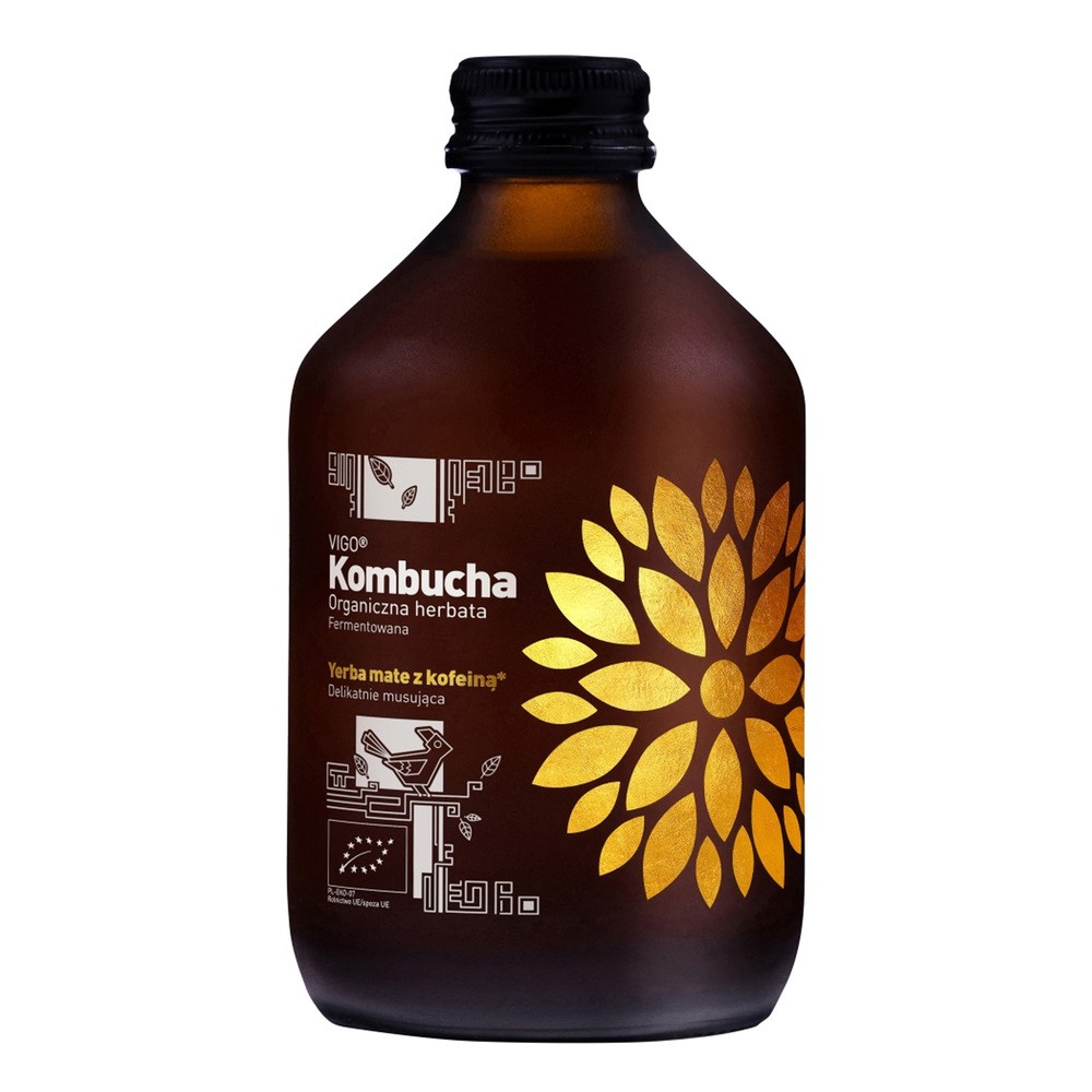 Bio Kombucha Yerba Mate 330 ml Vigo