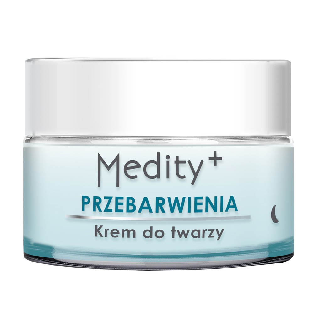 MEDITY+ PRZEBARWIENIA Krem do twarzy na noc, 50ml
