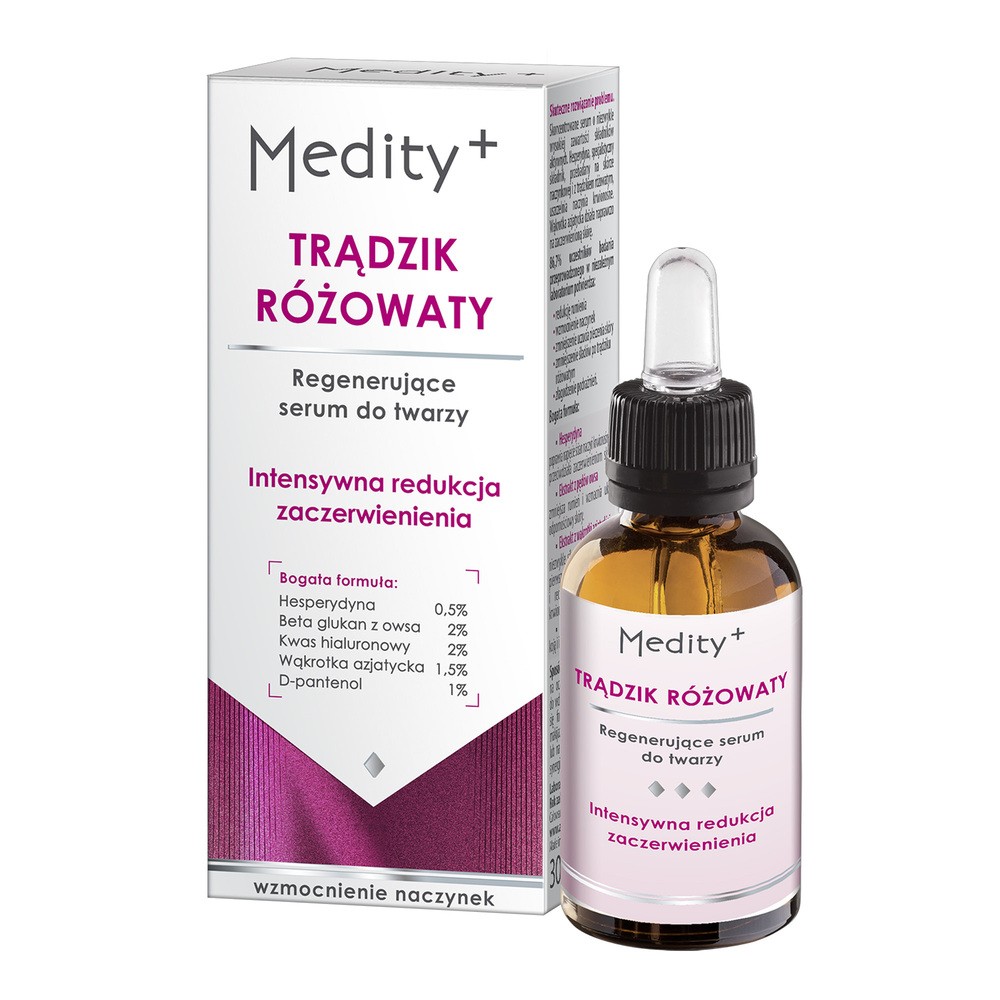 Ava MEDITY + Rosacea Serum do twarzy Regenerujące 30 ml
