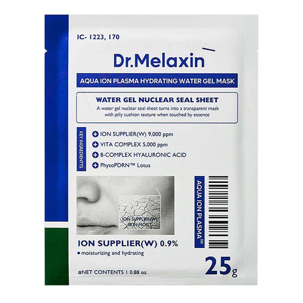 DR.MELAXIN AQUA ION LINE Maska-żel nawilżająca 5x25g