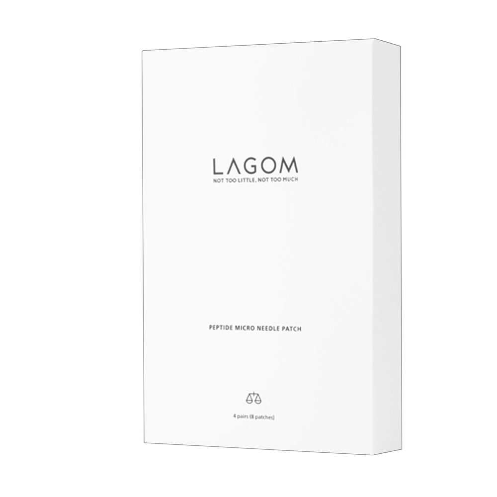 LAGOM PEPTIDE MICRO Intensywnie regenerujące płatki z mikronakłuciami 4 pary