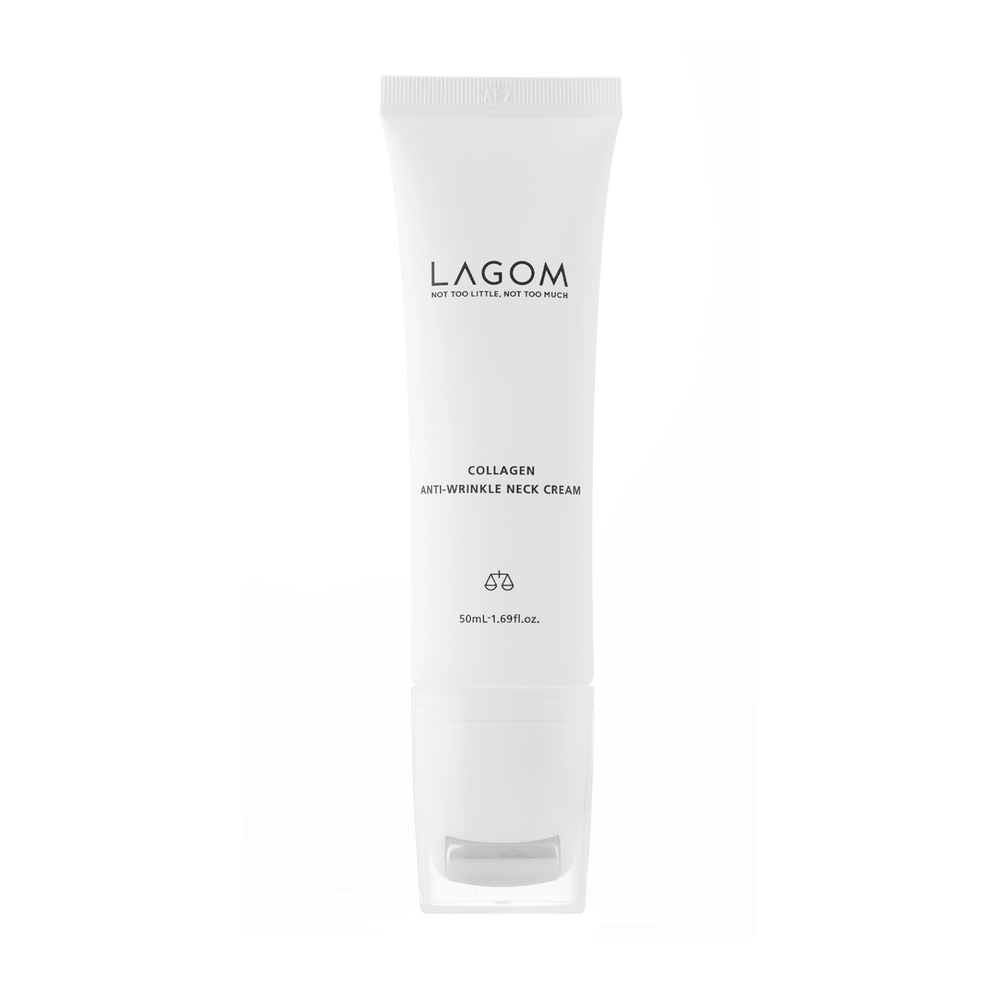 LAGOM COLLAGEN Liftingujący krem przeciwzmarszczkowy do skóry szyi i dekoltu 50 ml