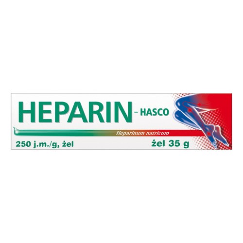 Hasco-Lek HEPARIN ŻEL HASCO 35 g