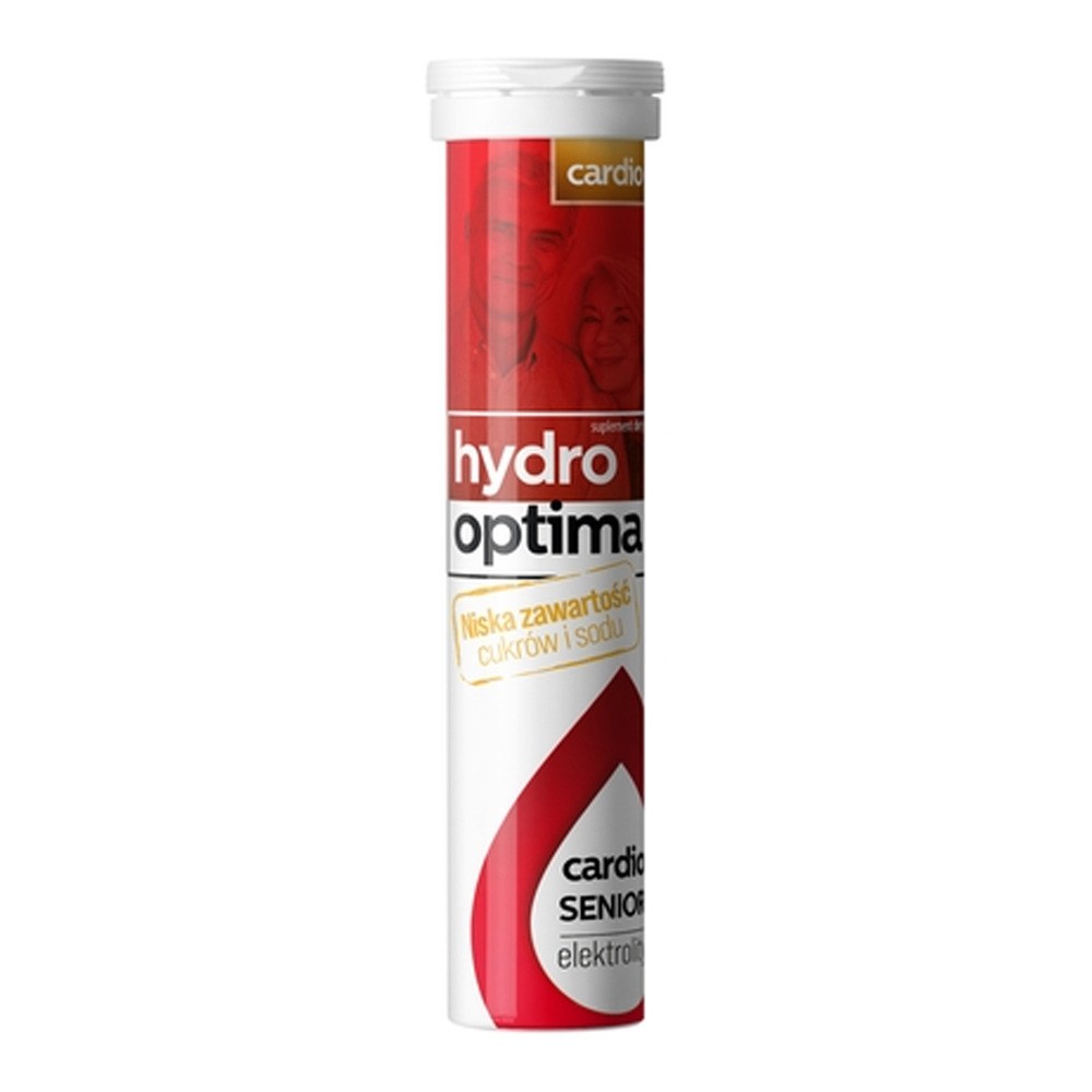 Hydrooptima Cardio Senior, 20 tabletek musujących
