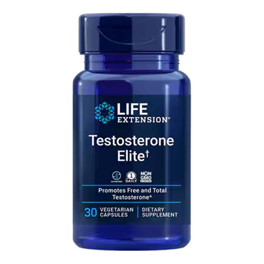 Life Extension, Testosterone Elite, 30 kaps.